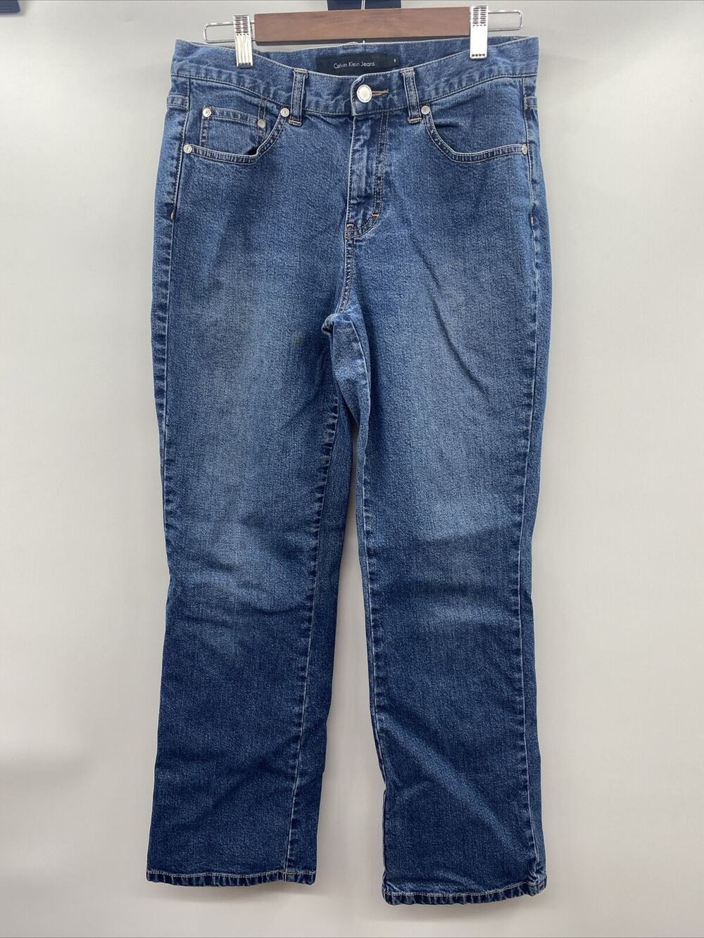 Calvin Klein Jeans Women's Size 8 Boot Cut Light Denim Pants